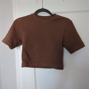 Everlane cropped tee